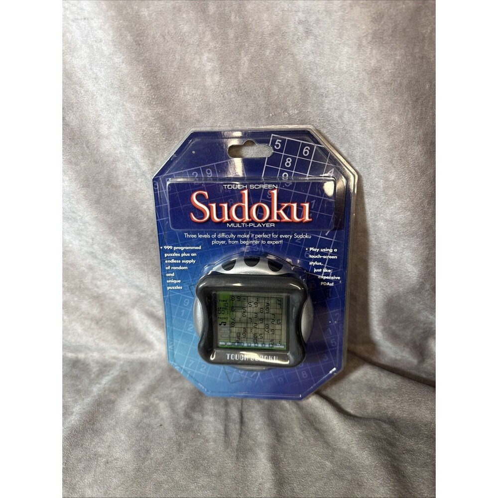 Excalibur Touch Screen SuDoku Multi Player Handheld Game New